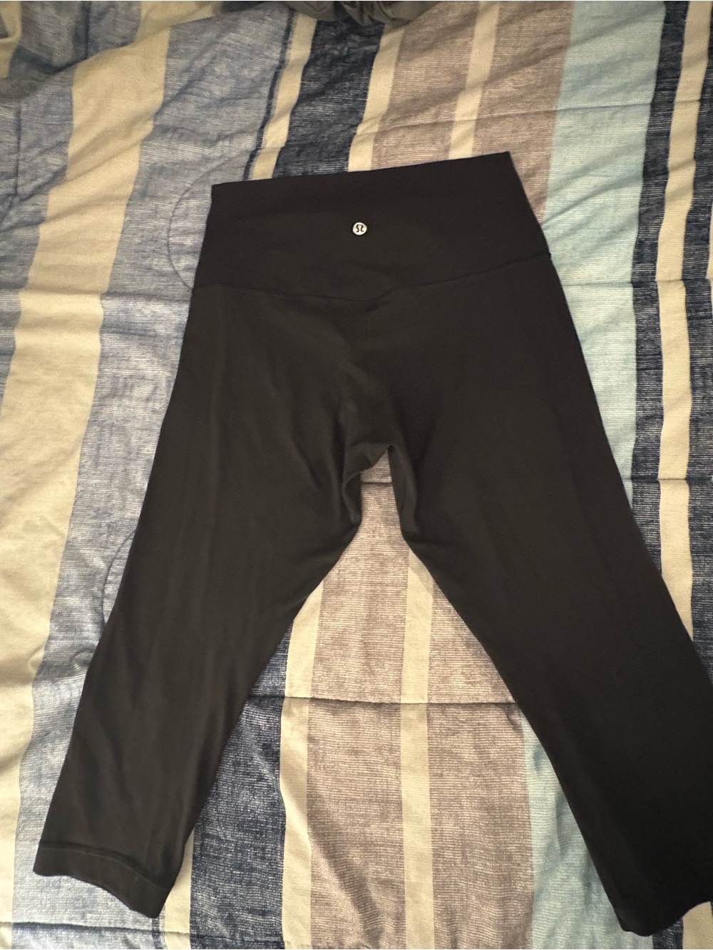 lululemon athletica Black Girls' Capri Leggings